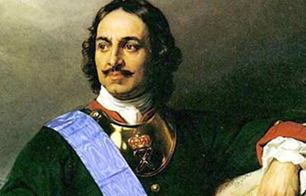 Pedro o Grande - Pedro I da Russia